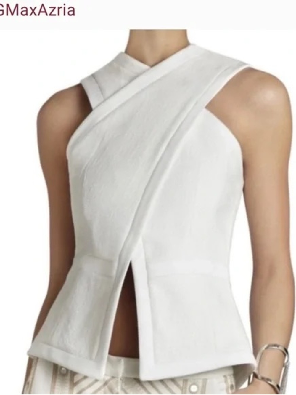 BCBGMaxAzria Munson vest top